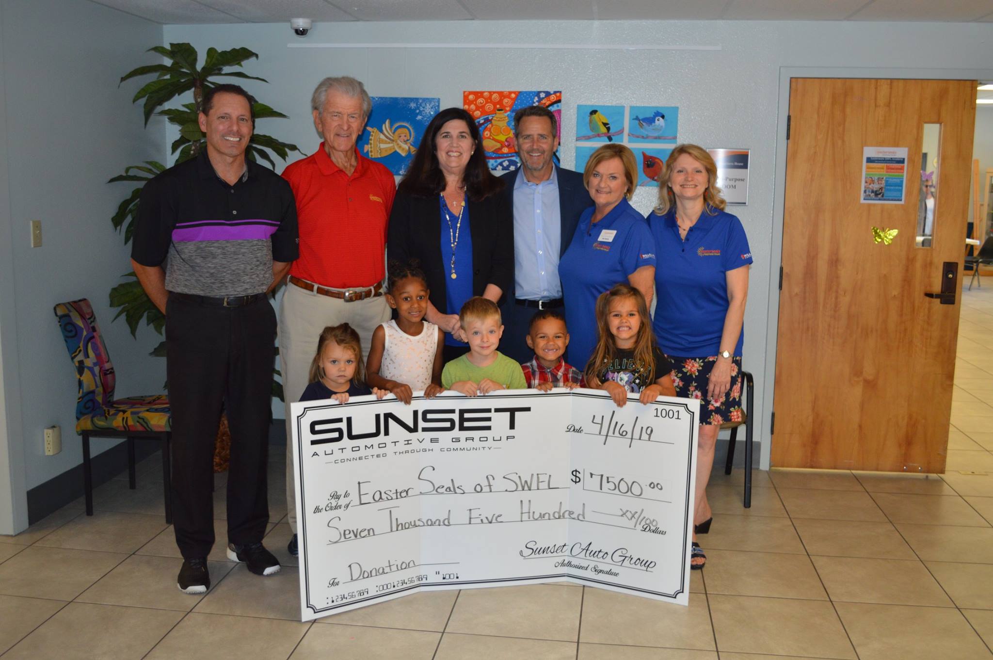 Easter Seals of SWFL 2019 Donation