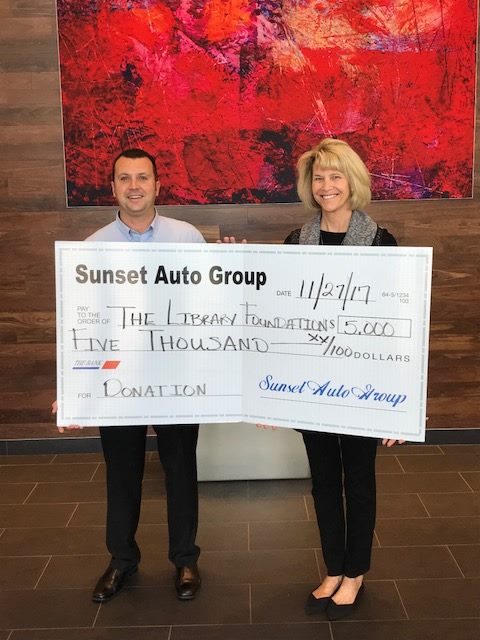 The Library Fund of Sarasota County 2017 donation
