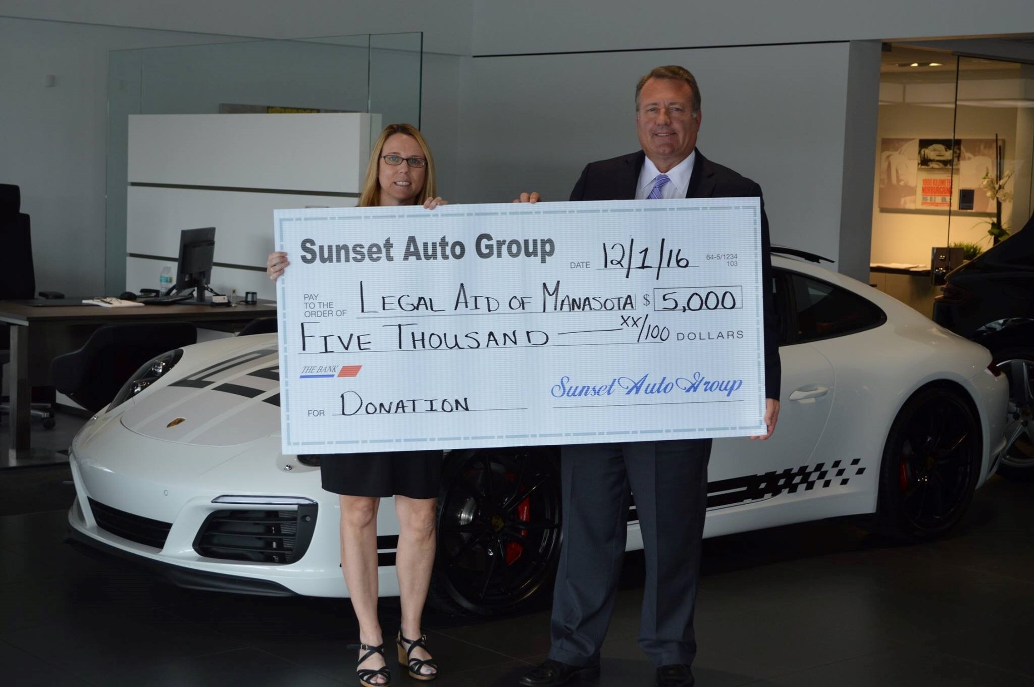 Legal Aid of Manatee County 2016 Donation