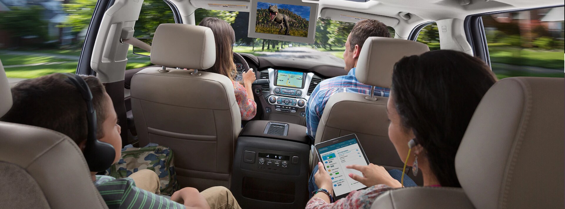 2018 Chevrolet Tahoe Rear Entertainment.PNG