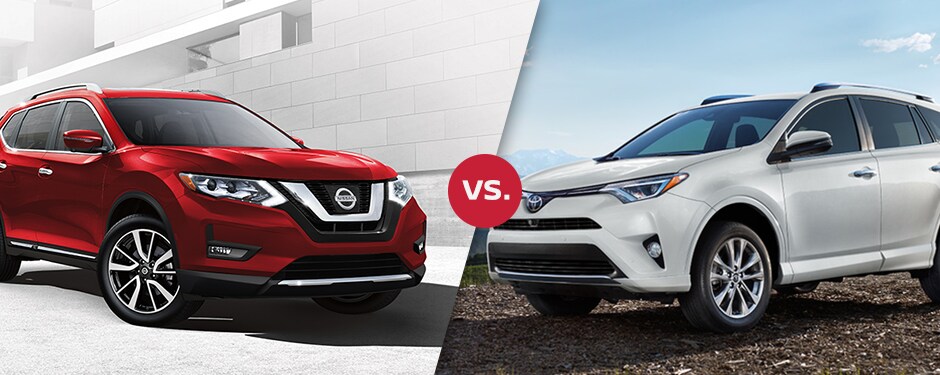 2017 Nissan Rogue vs Toyota RAV4