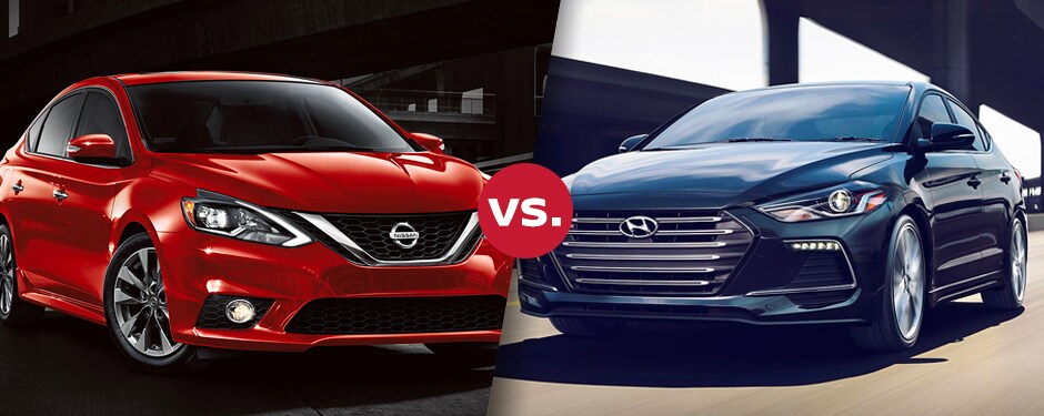 Comparison: 2017 Nissan Sentra vs 2017 Hyundai Elantra