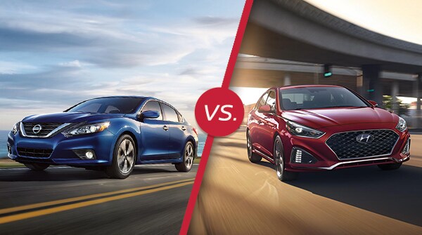 Comparison: 2018 Nissan Altima vs 2018 Hyundai Sonata