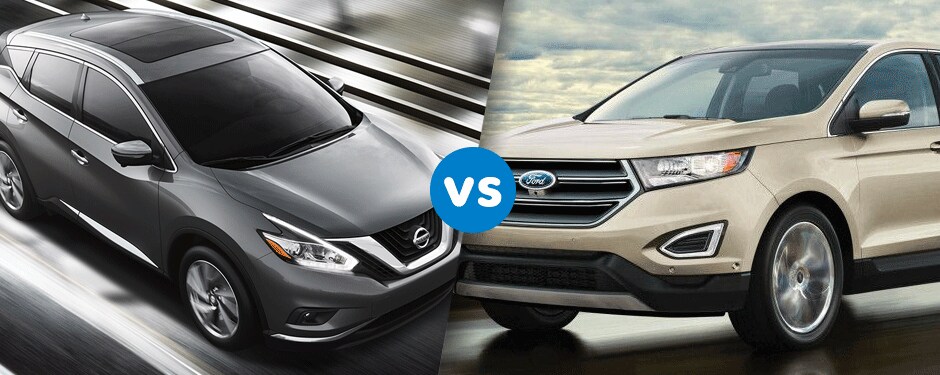 Comparison: 2017 Nissan Murano vs 2017 Ford Edge