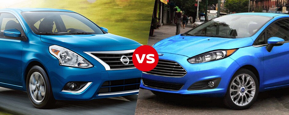 Comparison: 2017 Nissan Versa vs 2017 Ford Fiesta