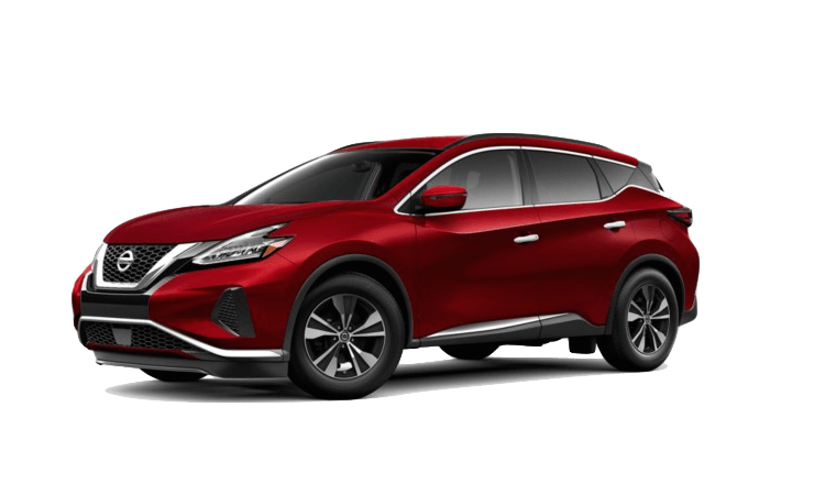 2020 Nissan Murano SV A red 2020 Nissan Murano SV