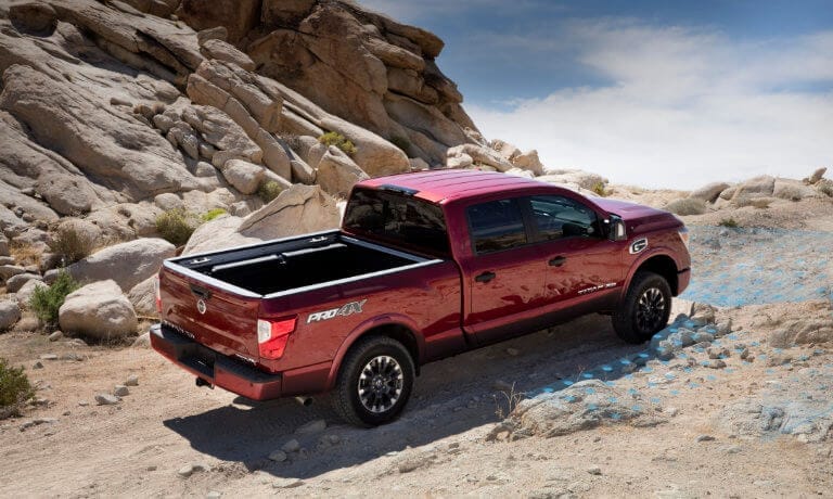 19TitanXD_DrivingUpRockyRoad_5x3