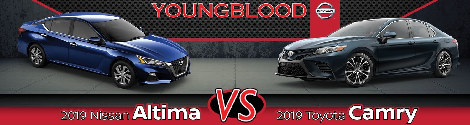 2019 Nissan Altima vs Toyota Camry