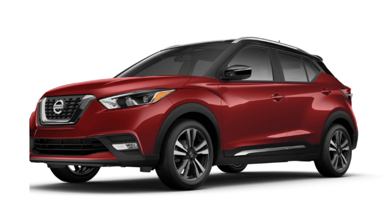 2020 Nissan Kicks SR A red 2020 Nissan Kicks SR