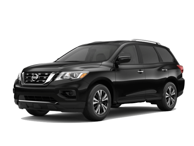 2020 Nissan Pathfinder S A black 2020 Nissan Pathfinder S