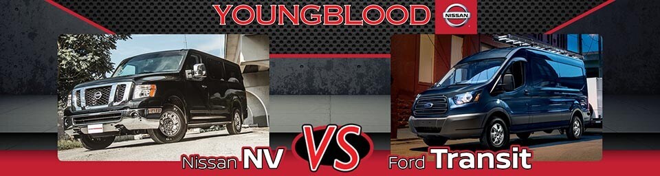 Nissan NV vs. Ford Transit Nissan NV vs. Ford Transit