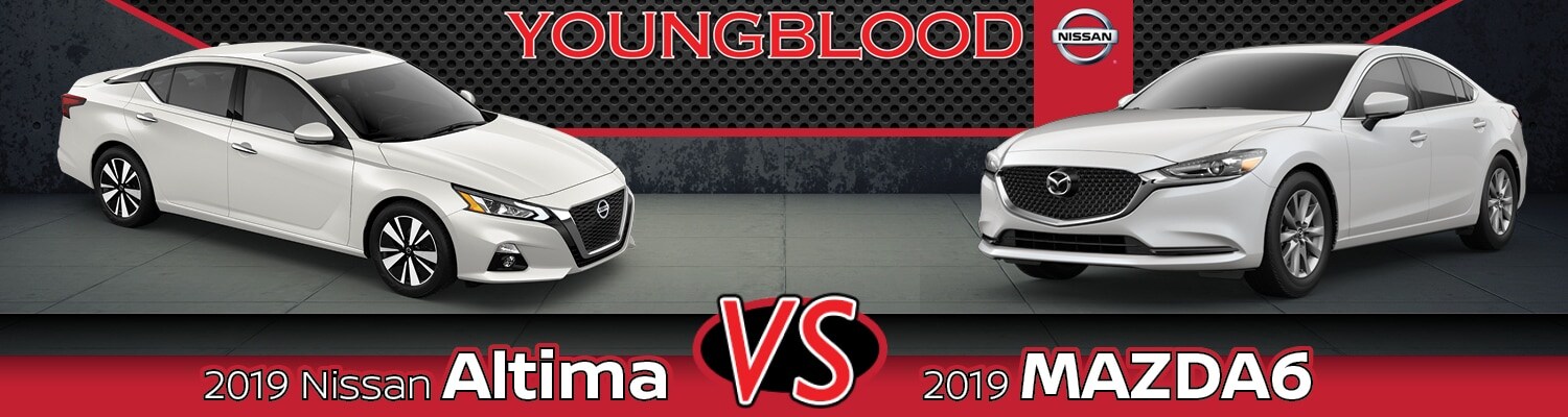 2019 Nissan Altima vs Mazda6