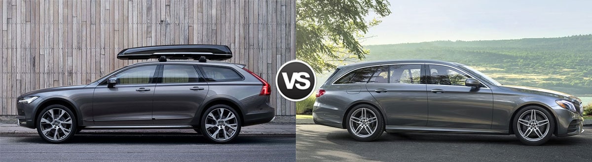 2019 Volvo V90 vs 2018 Mercedes-Benz E-Class Wagon