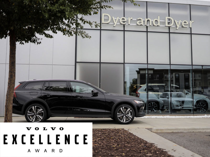 Dyer & Dyer Volvo Excellence Award