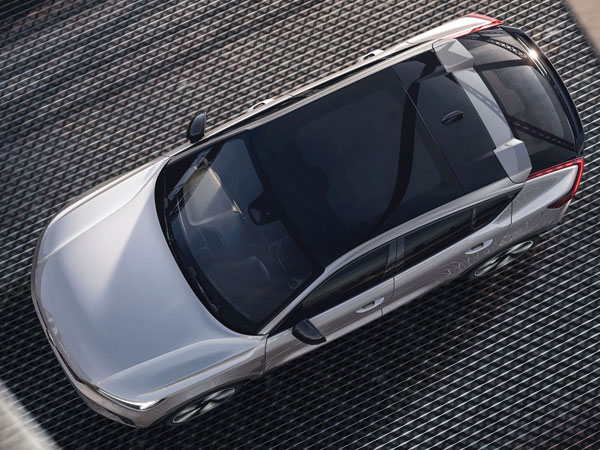 2023 Volvo C40 Recharge Aerial View