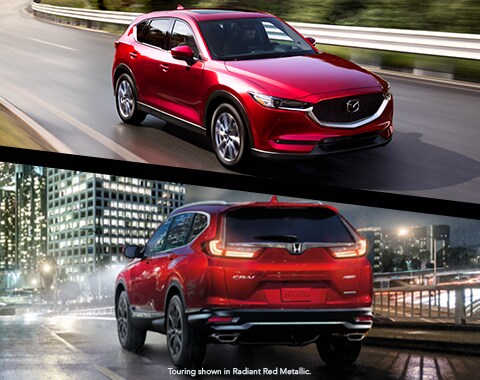 Compare Honda CR-V Vs. Mazda CX-5 Compare Honda CR-V Vs. Mazda CX-5