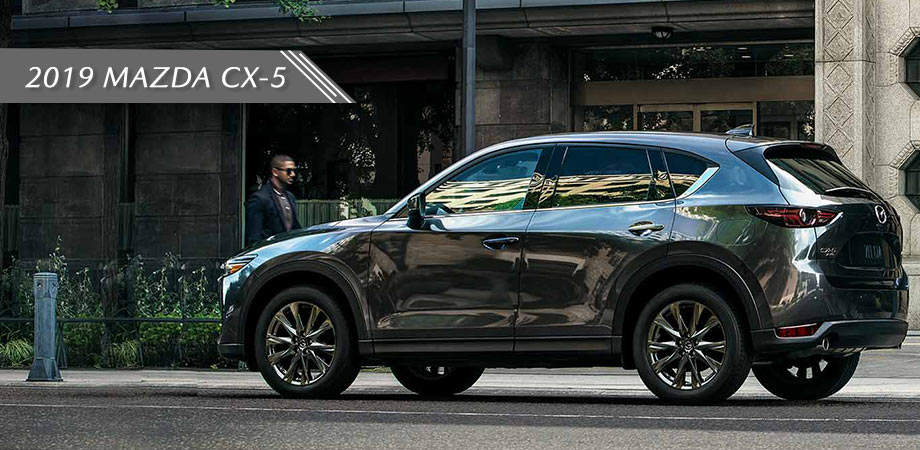v2DyerMazda_cx5_Sept19.jpg the exterior view of the 2019 mazda cx-5 in south florida