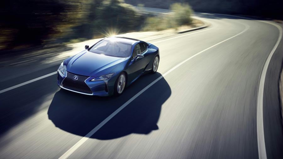 2017 Lexus LC 500 Driving