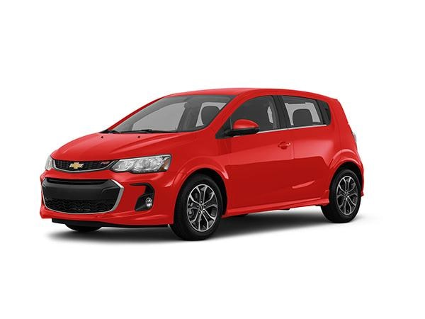 Chevy Sonic Exterior Red Quarter View