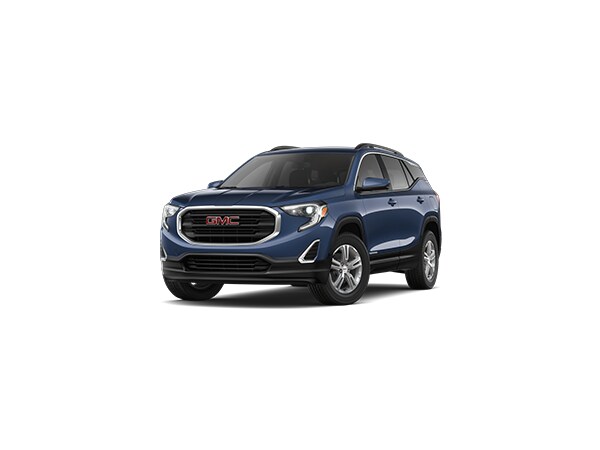 2019 GMC Terrain SLE Exterior Blue 3-Quarter