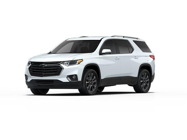 2019 Chevy Traverse RS White
