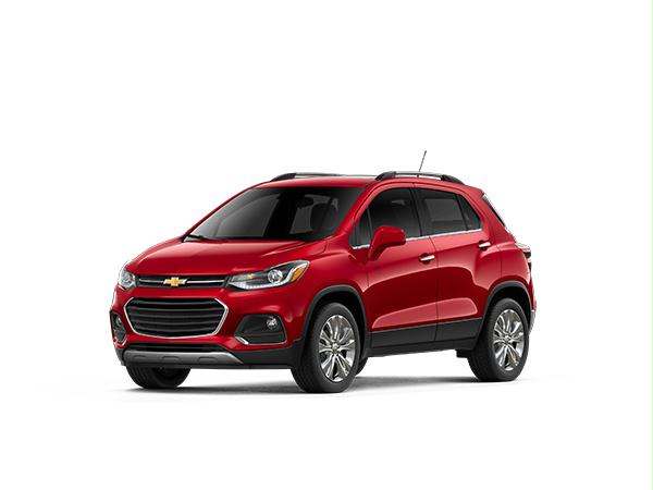 Chevy Trax Premier Red Exterior 3-Quarter