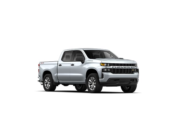 2019 Chevy Silverado Custom Grey Exterior
