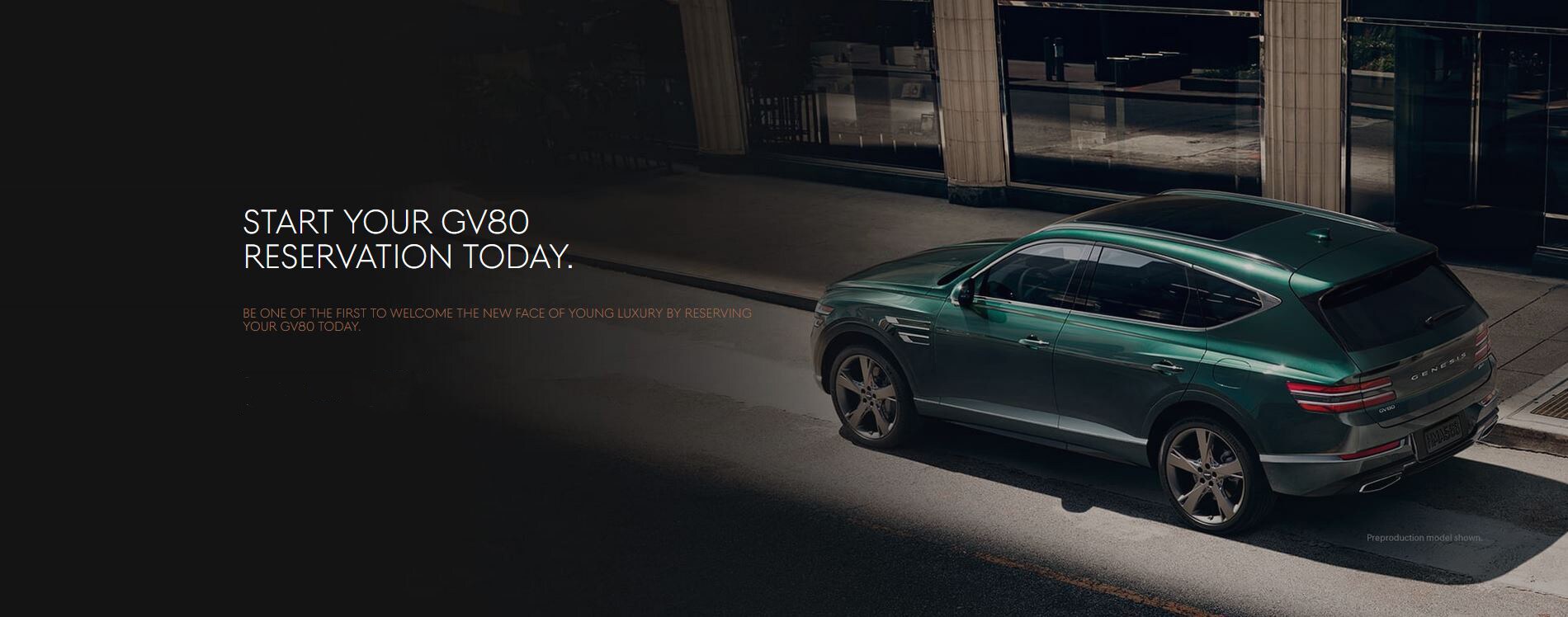 Reserve your 2020 Genesis GV80 at Earnhardt Genesis North Scottsdale