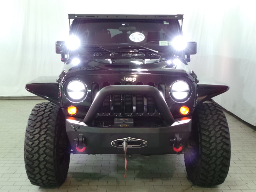 Black Custom Jeep Wrangler Eastchester Customs