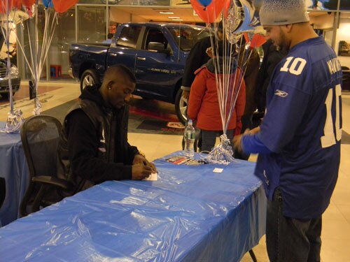Antrel Rolle at Eastchester Chrysler Jeep Dodge