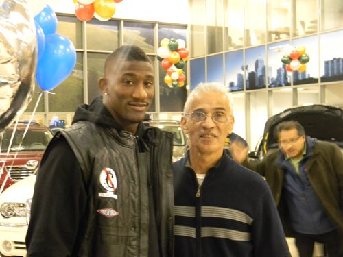 Antrel Rolle at Eastchester Chrysler Jeep Dodge