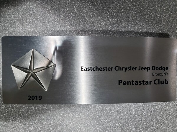 2019 Pentastar Club Status