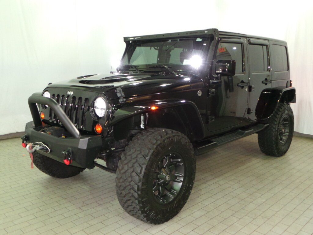 Black Custom Jeep Wrangler Eastchester Customs