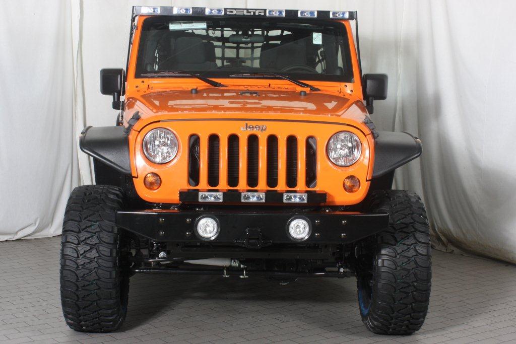 Orange Crush Safari Straps Custom Wrangler Eastchester Customs