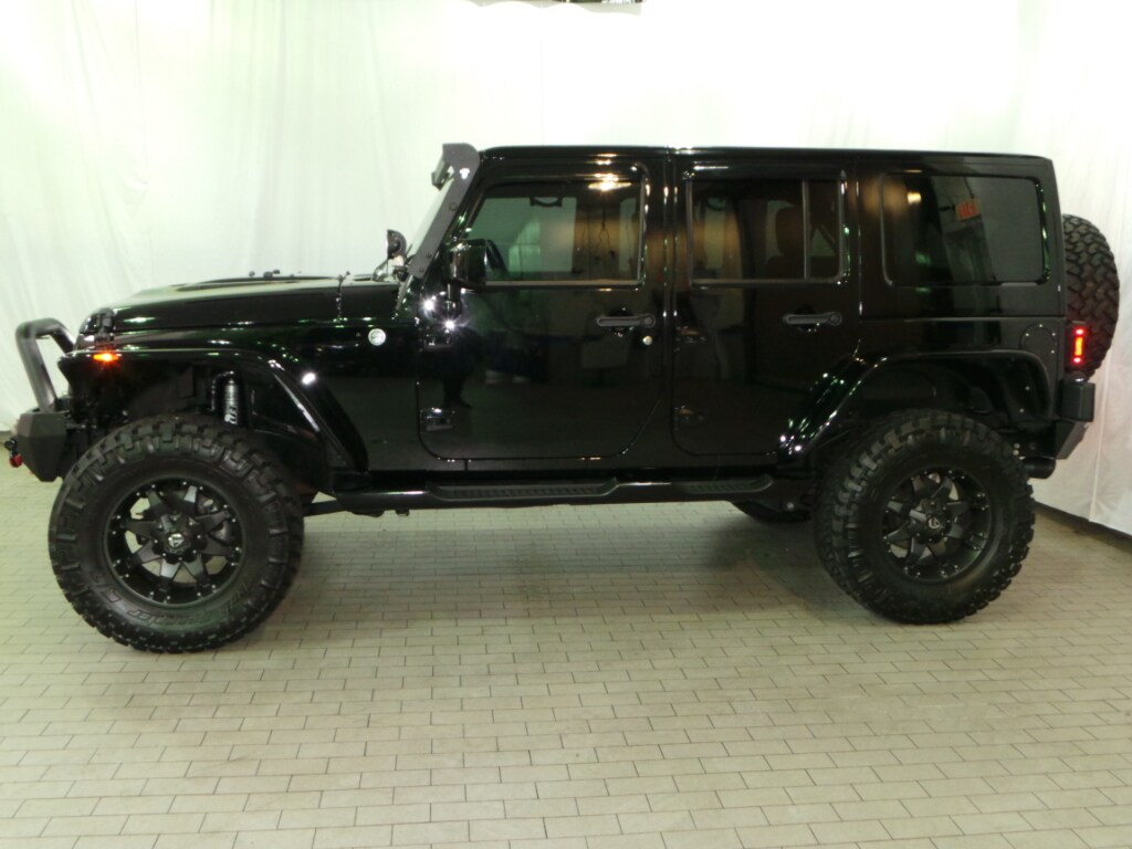 Black Custom Jeep Wrangler Eastchester Customs