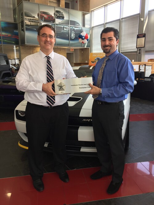 Eastchester Wins Pentastar Club Status Award