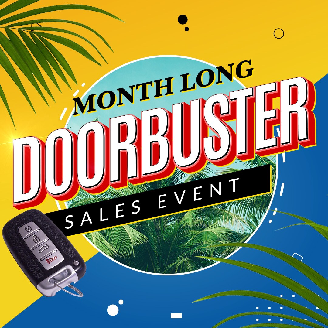 Month Long Doorbuster Sales Event