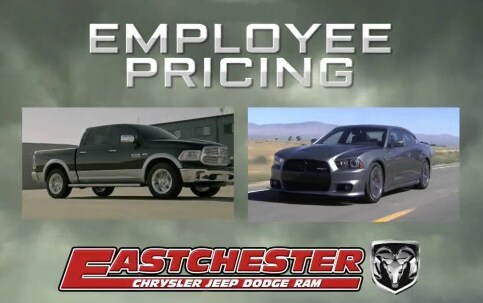 Last Chance for Employee Pricing at Eastchester Chrysler Jeep Dodge