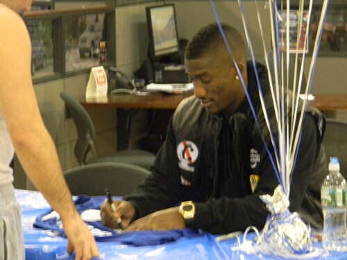 Antrel Rolle at Eastchester Chrysler Jeep Dodge