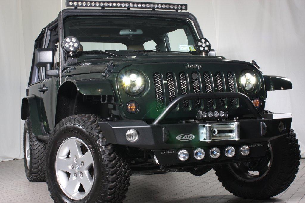 Green Custom Jeep Wrangler by Eastchester Customs