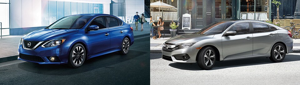 2017 Nissan Sentra vs Honda Civic
