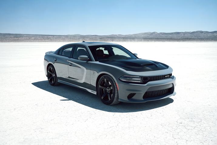 2019 Dodge Charger SRT Hellcat satin black painted hood.jpg