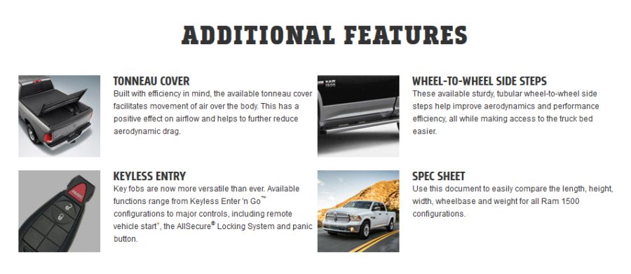 Ram Additional Features Ram Additional Features near Sparta