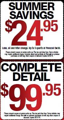Service Specials