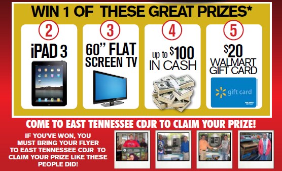 East Tennessee Dodge Summer Sell Down Prizes East Tennessee Dodge Summer Sell Down Prizes near Crossville TN