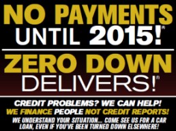 Make no payments until 2015!