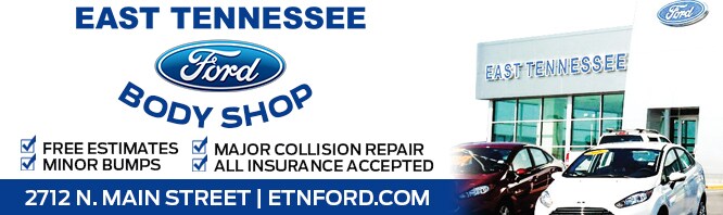 Crossville Area Ford Auto Body Repair Shop near Sparta TN