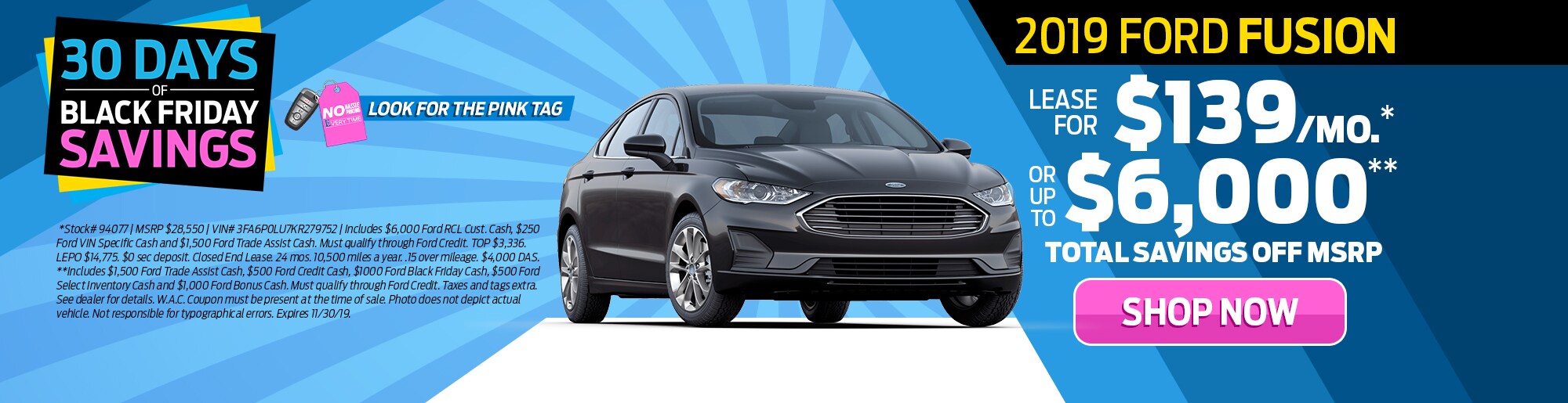2019 Ford Fusion