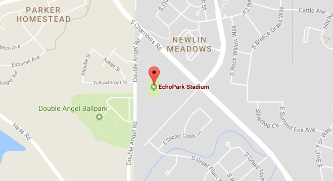 EchoPark® Stadium Map EchoPark® Stadium Map