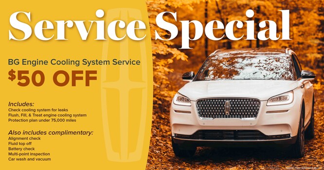 Eddy's Lincoln Service Fall Special
